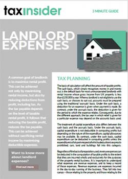 3 minute guide download Landlord Expenses