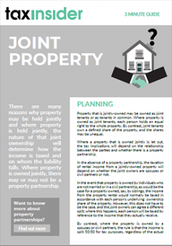 3 minute guide download joint property