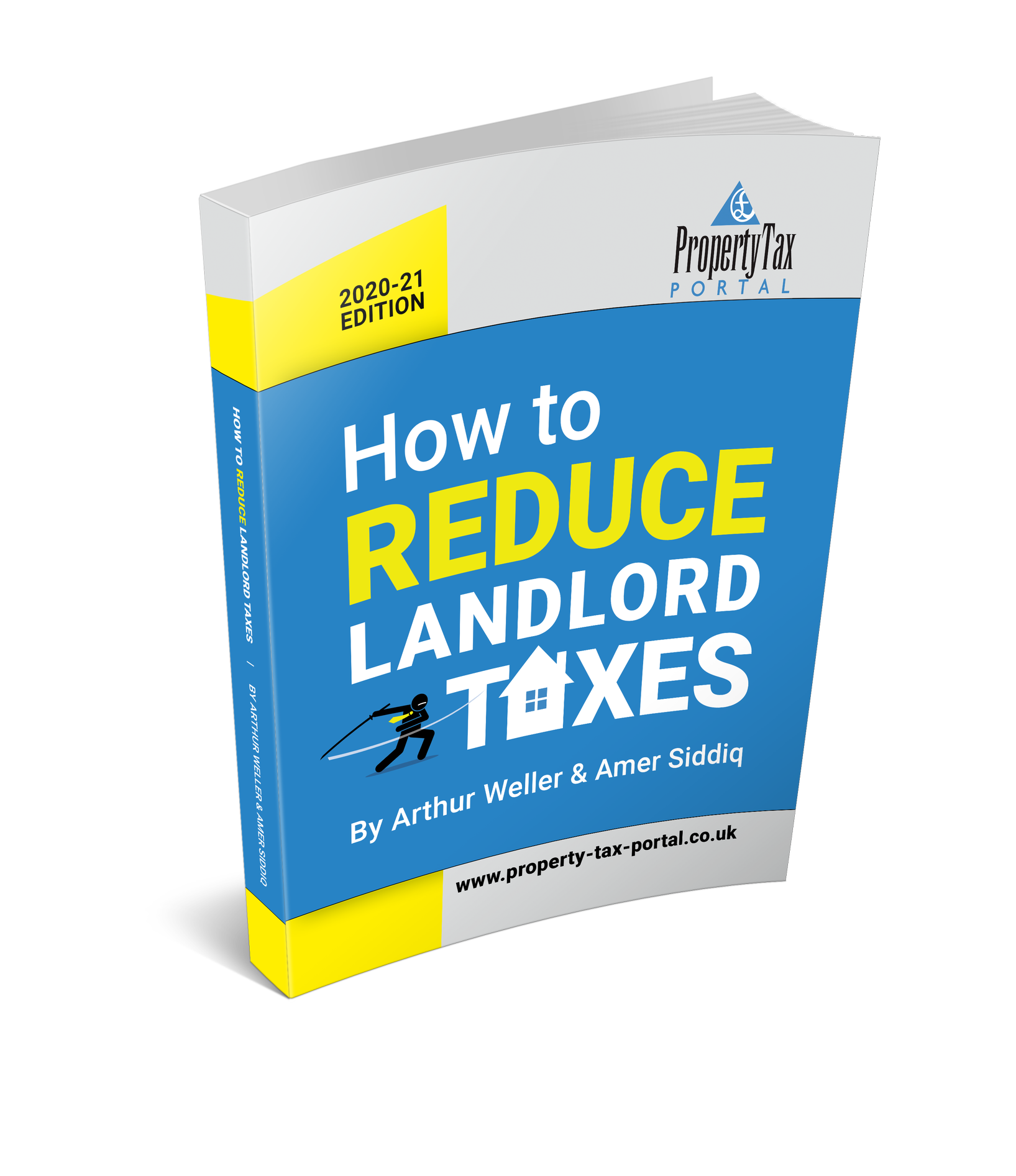 How to reduce landlord taxes book cover, Property Tax Portal