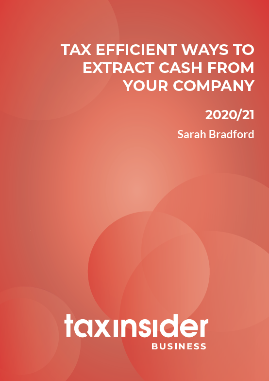 Tax efficient ways extract cash company tax insider business red tax report cover